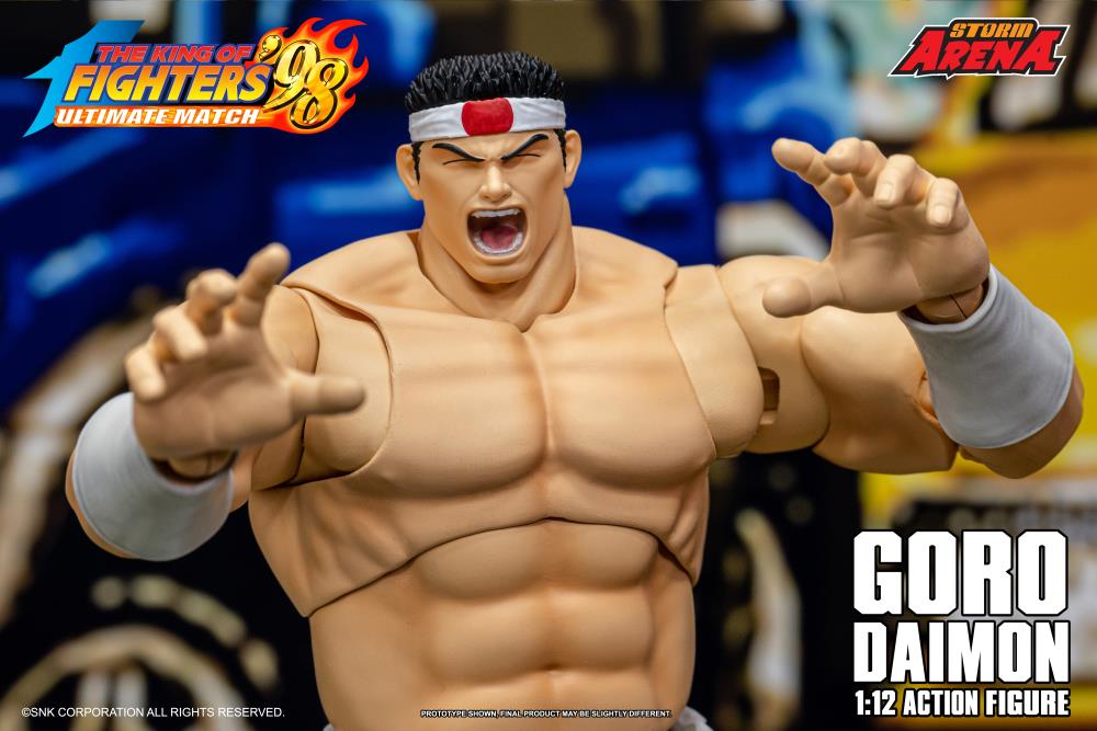 The King of Fighters '98 Ultimate Match Storm Arena Goro Daimon 1/12 Scale Action Figure