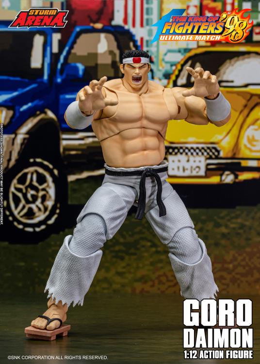 The King of Fighters '98 Ultimate Match Storm Arena Goro Daimon 1/12 Scale Action Figure