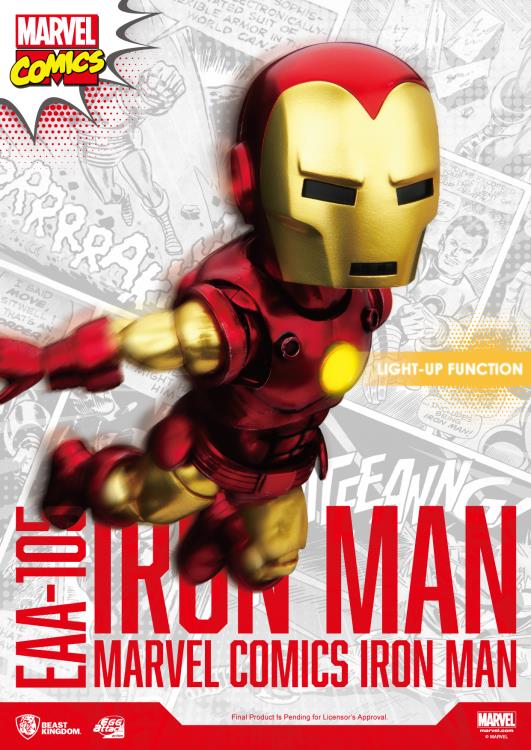 Marvel Comics Egg Attack Action EAA-105 Iron Man (Classic)
