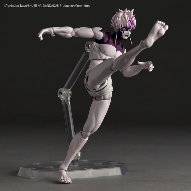 Dandadan Revoltech NR108 Jiji (Transformed Ver.) Action Figure *Creased box*