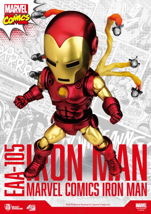 Marvel Comics Egg Attack Action EAA-105 Iron Man (Classic)
