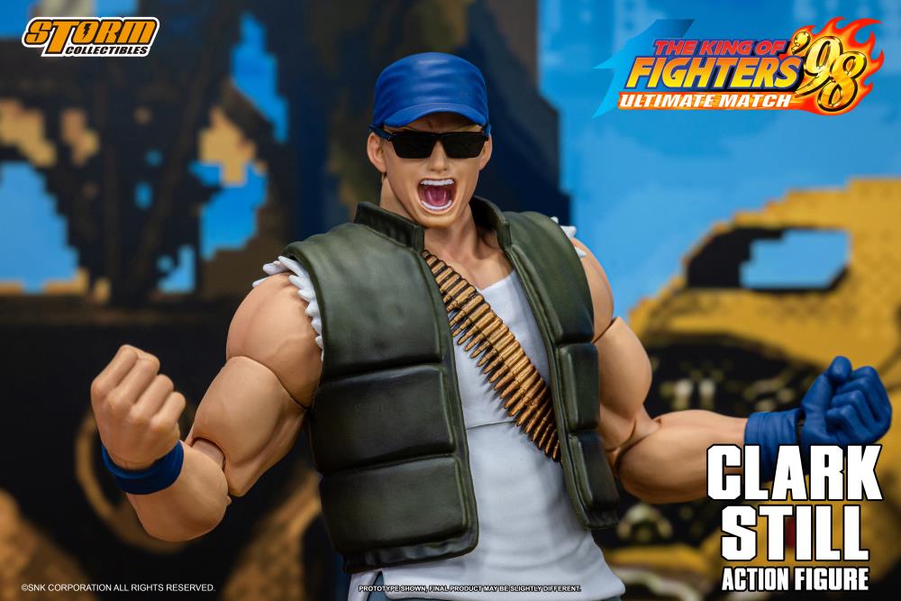 The King of Fighters '98 Ultimate Match Clark Still 1/12 Scale Action Figure