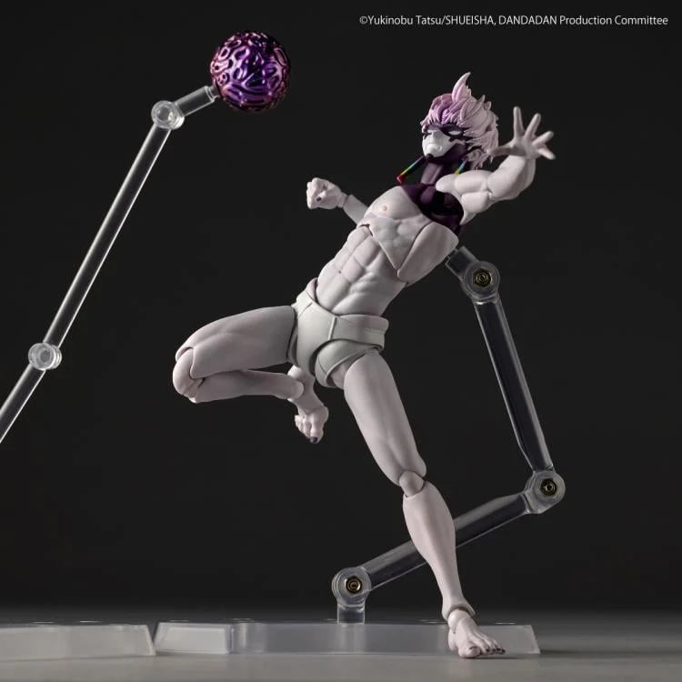 Dandadan Revoltech NR108 Jiji (Transformed Ver.) Action Figure *Creased box*