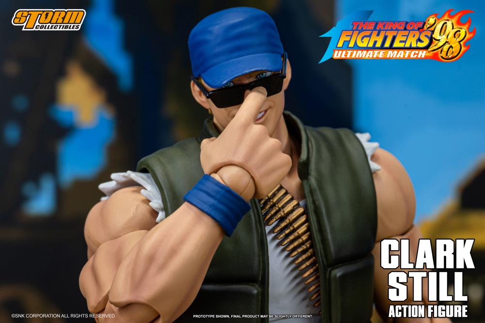 The King of Fighters '98 Ultimate Match Clark Still 1/12 Scale Action Figure