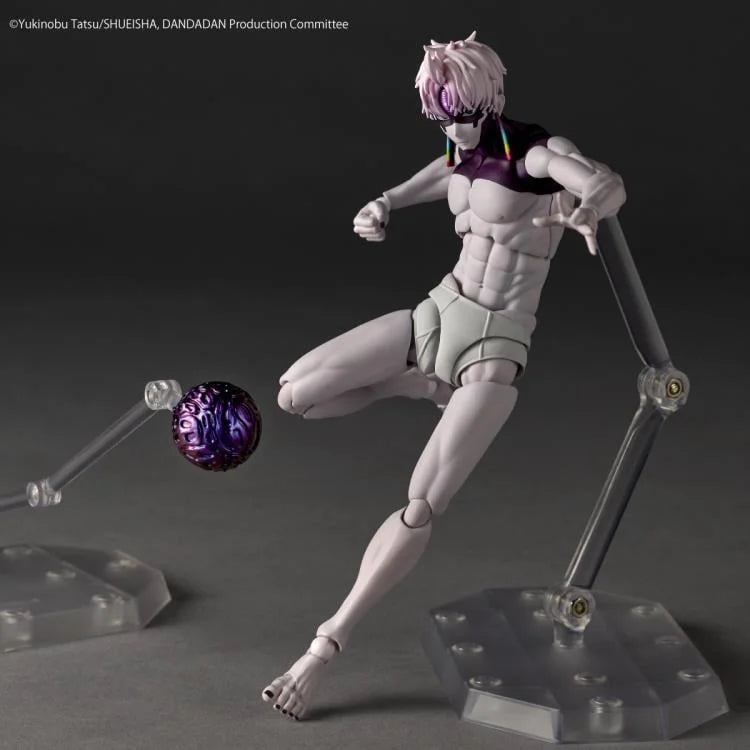 Dandadan Revoltech NR108 Jiji (Transformed Ver.) Action Figure *Creased box*