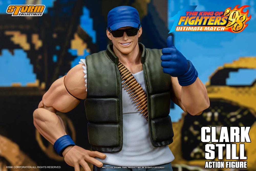 The King of Fighters '98 Ultimate Match Clark Still 1/12 Scale Action Figure