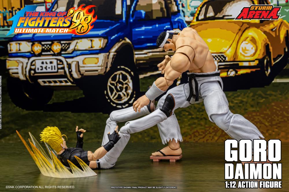 The King of Fighters '98 Ultimate Match Storm Arena Goro Daimon 1/12 Scale Action Figure