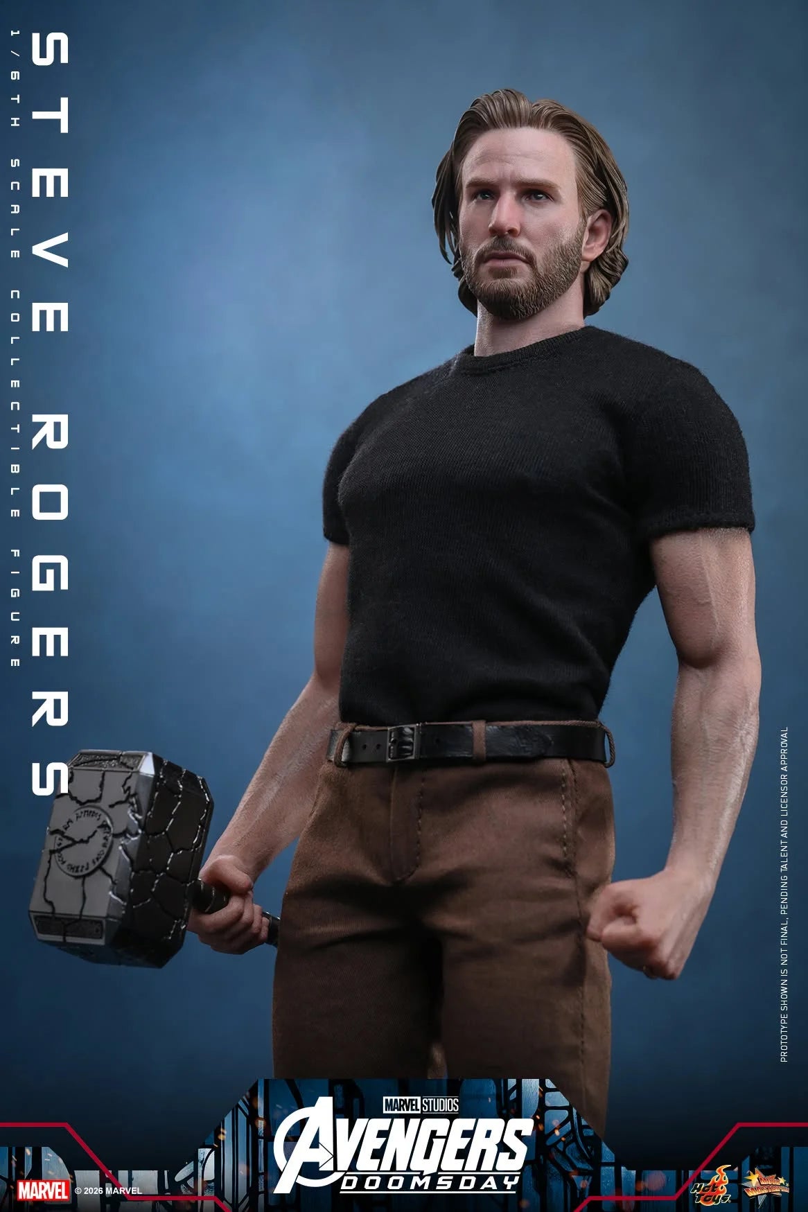 Pre-Order - Avengers: Doomsday MMS928 Steve Rogers 1/6th Scale Collectible Figure