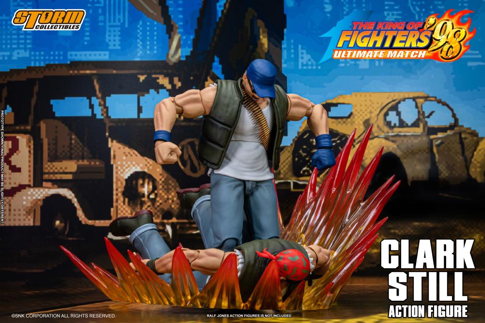 The King of Fighters '98 Ultimate Match Clark Still 1/12 Scale Action Figure