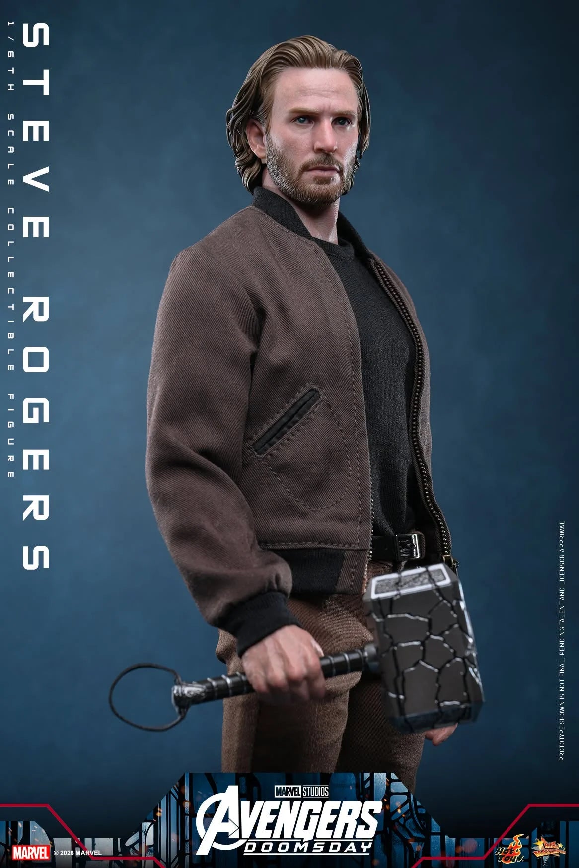 Pre-Order - Avengers: Doomsday MMS928 Steve Rogers 1/6th Scale Collectible Figure
