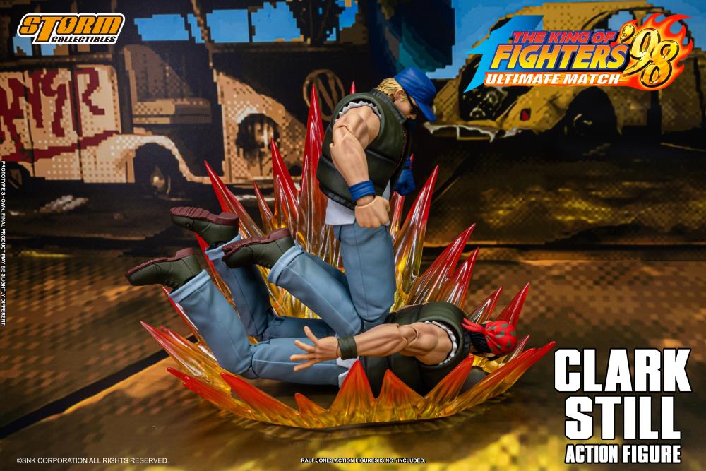 The King of Fighters '98 Ultimate Match Clark Still 1/12 Scale Action Figure