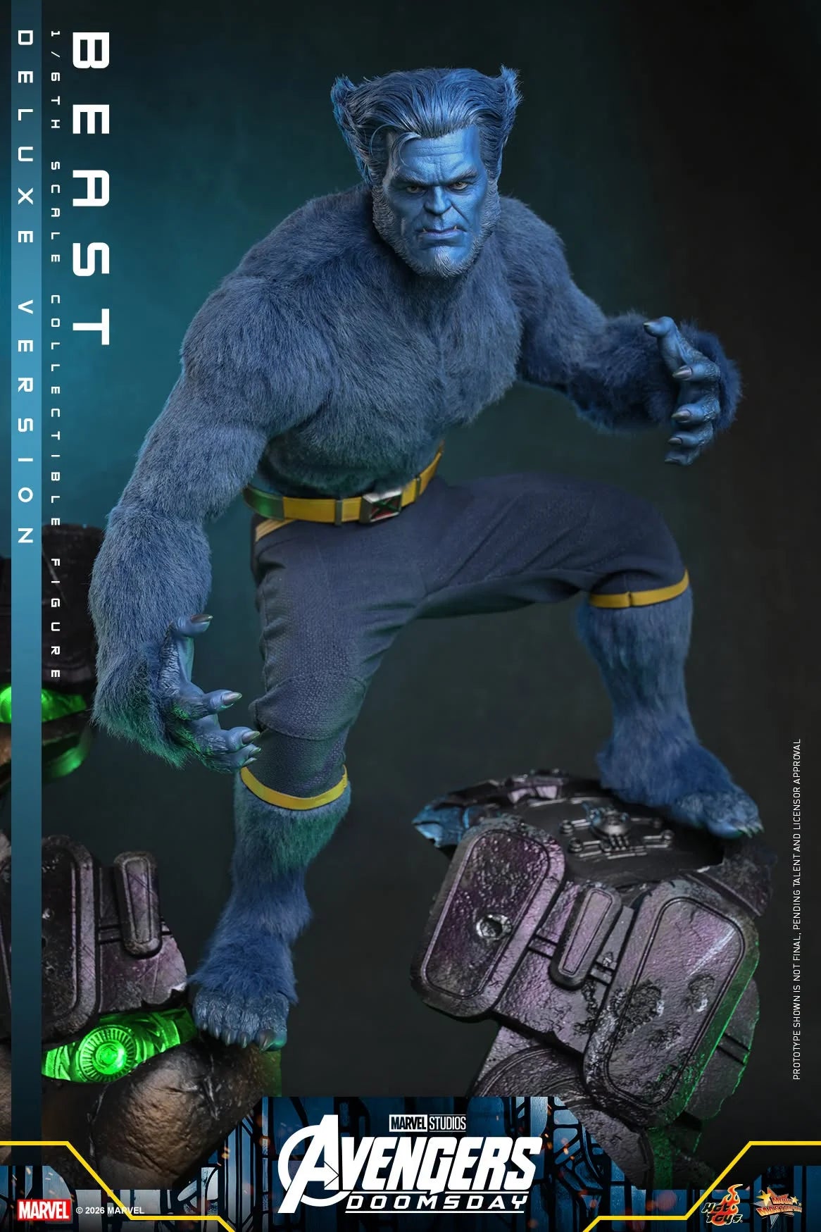 Pre-Order - Avengers: Doomsday MMS921 Beast (Deluxe Ver.) 1/6th Scale Collectible Figure
