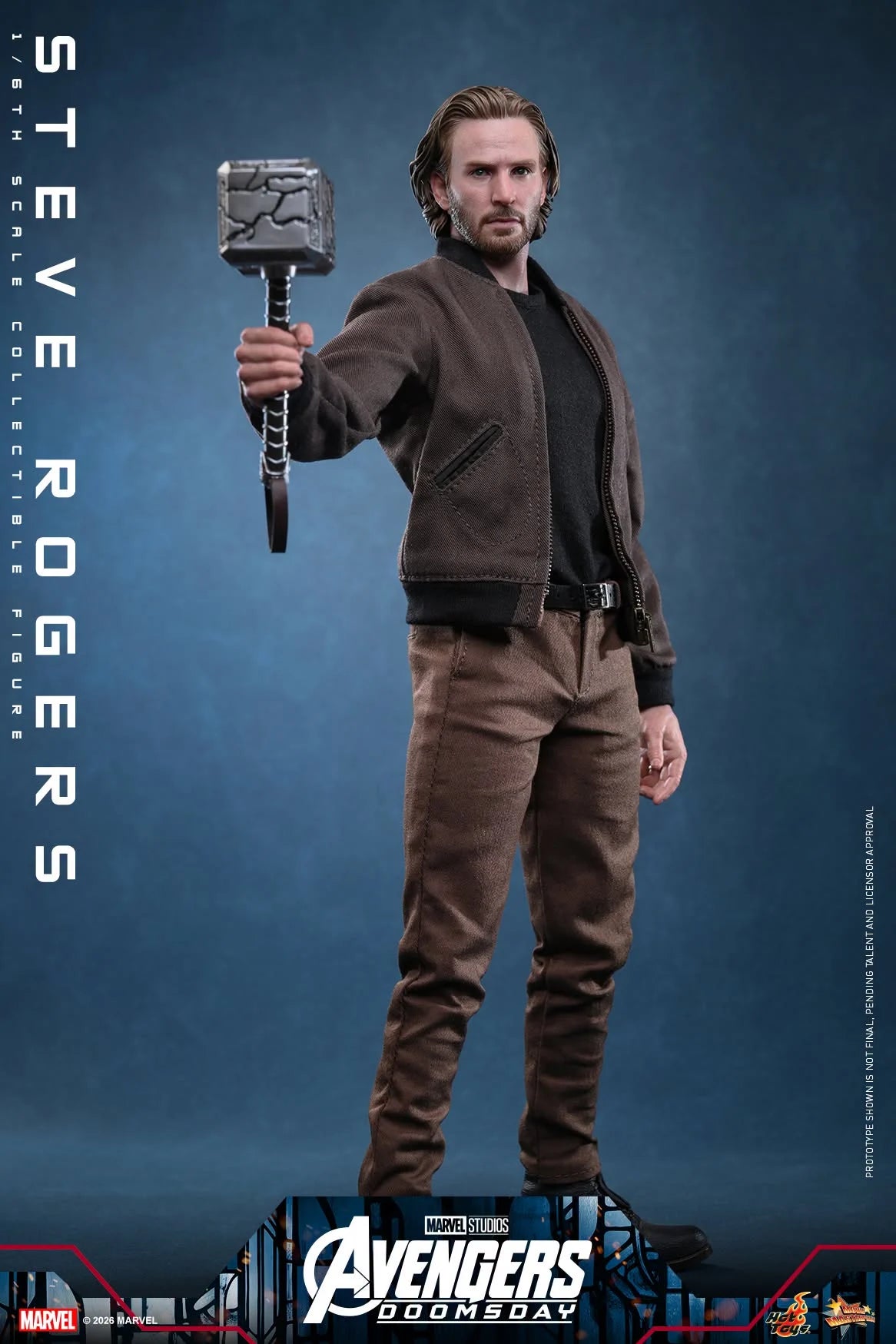 Pre-Order - Avengers: Doomsday MMS928 Steve Rogers 1/6th Scale Collectible Figure