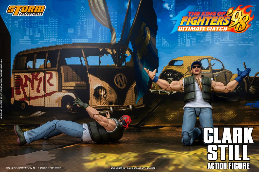 The King of Fighters '98 Ultimate Match Clark Still 1/12 Scale Action Figure