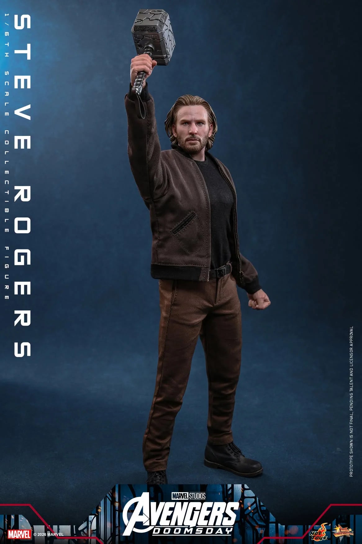 Pre-Order - Avengers: Doomsday MMS928 Steve Rogers 1/6th Scale Collectible Figure