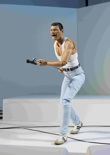 Queen S.H.Figuarts Freddie Mercury (Live Aid Ver.) Action Figure