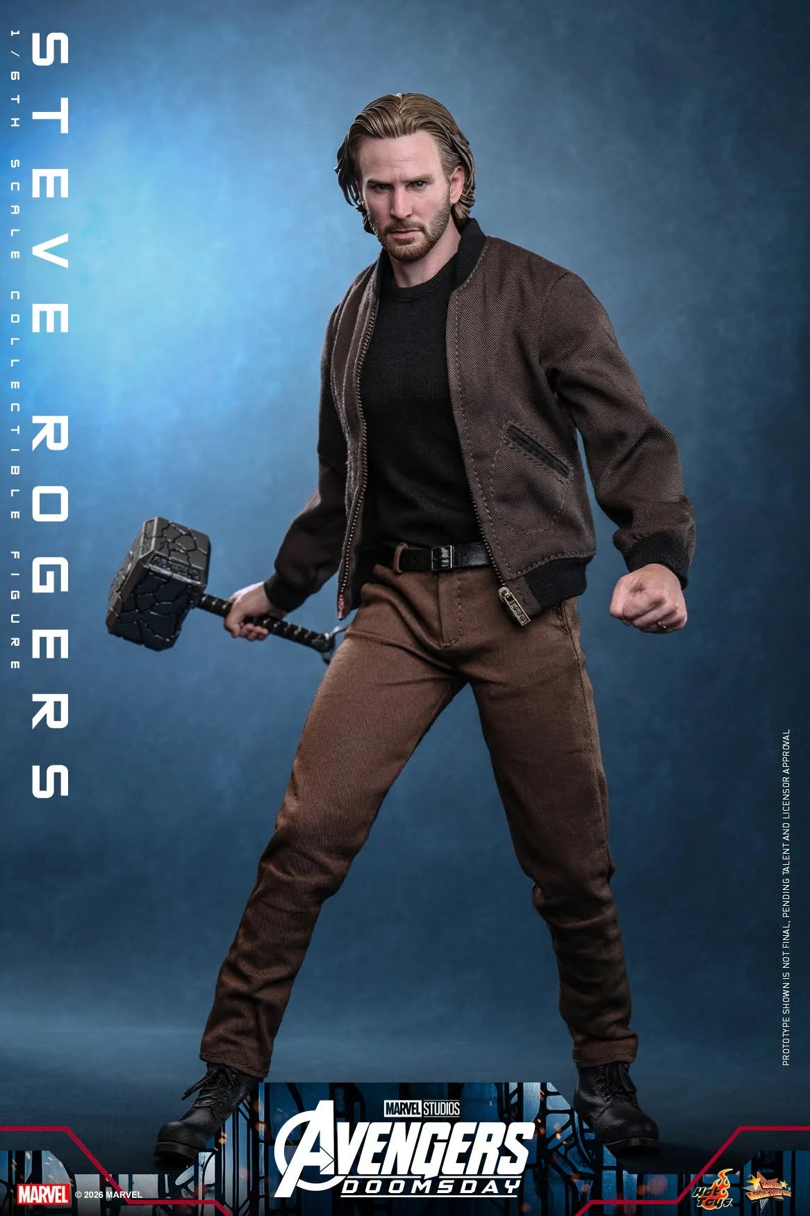Pre-Order - Avengers: Doomsday MMS928 Steve Rogers 1/6th Scale Collectible Figure