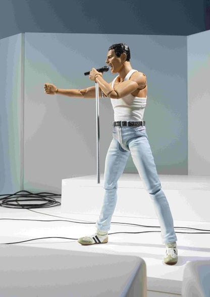 Queen S.H.Figuarts Freddie Mercury (Live Aid Ver.) Action Figure