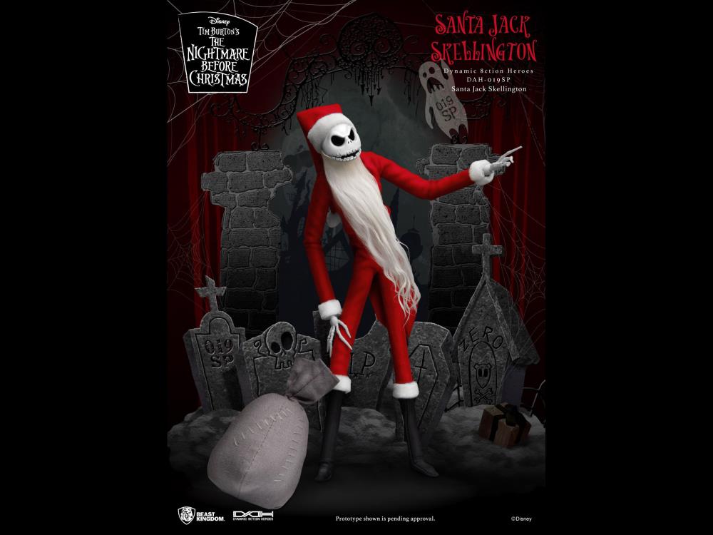 The Nightmare Before Christmas Dynamic 8ction Heroes DAH-019SP Santa Jack