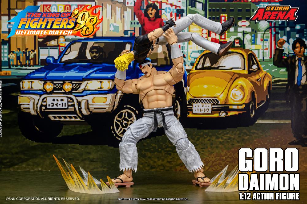 The King of Fighters '98 Ultimate Match Storm Arena Goro Daimon 1/12 Scale Action Figure