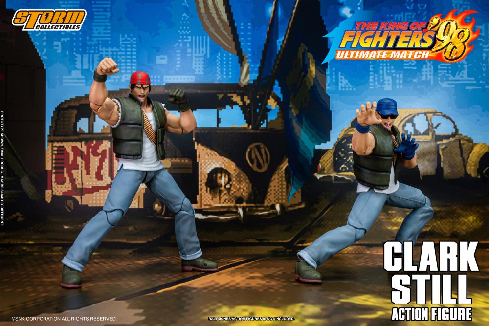 The King of Fighters '98 Ultimate Match Clark Still 1/12 Scale Action Figure