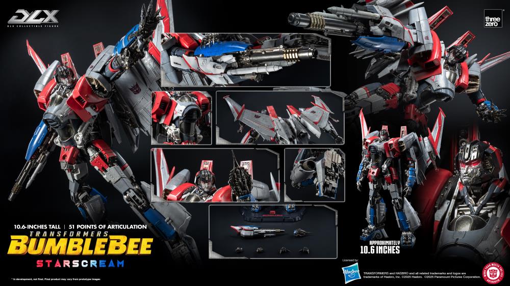 Transformers: Bumblebee DLX Scale Collectible Series Starscream Action Figure