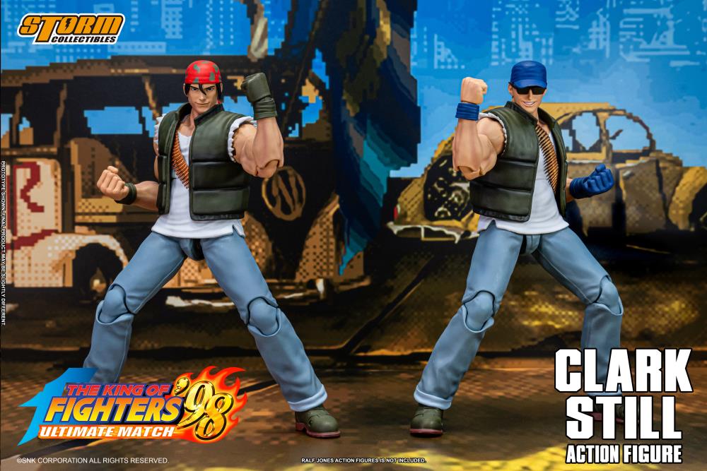 The King of Fighters '98 Ultimate Match Clark Still 1/12 Scale Action Figure
