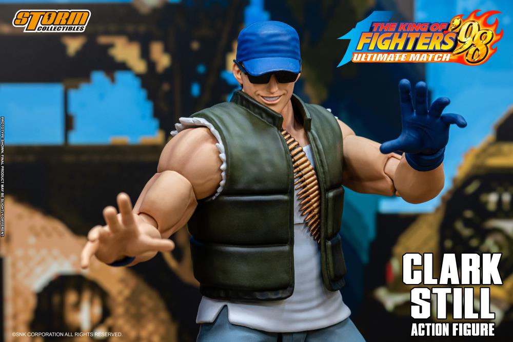 The King of Fighters '98 Ultimate Match Clark Still 1/12 Scale Action Figure