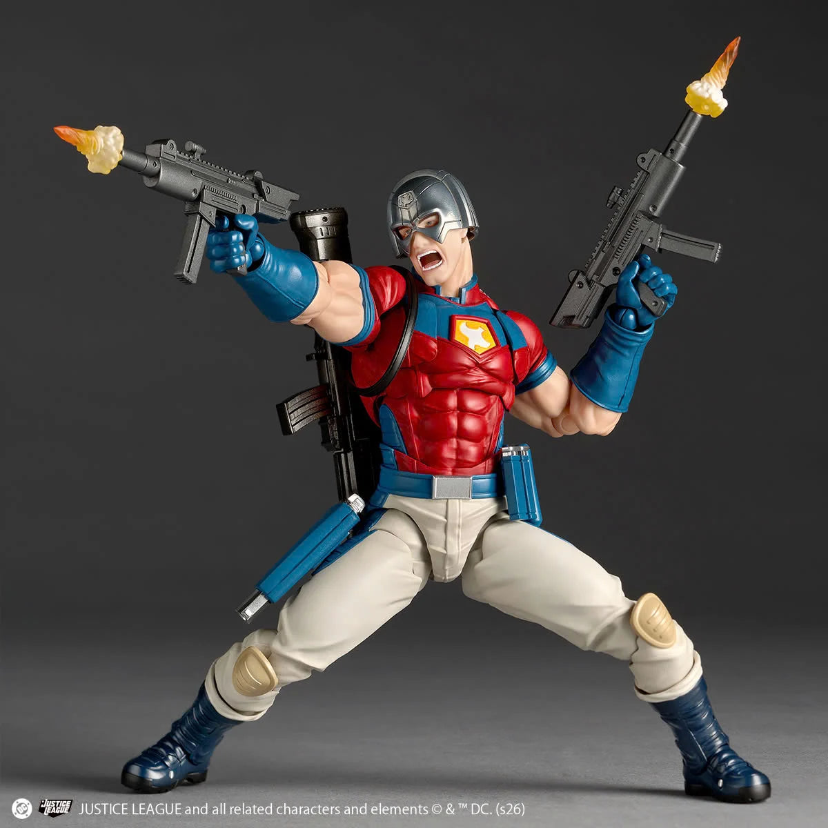Pre-Order - DC Comics Amazing Yamaguchi Revoltech NR154 Peacemaker Action Figure