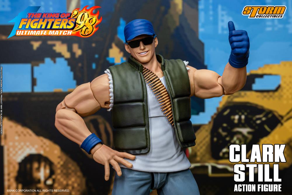 The King of Fighters '98 Ultimate Match Clark Still 1/12 Scale Action Figure