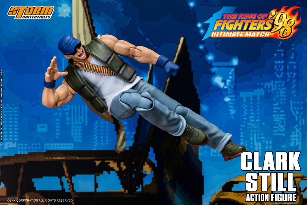 The King of Fighters '98 Ultimate Match Clark Still 1/12 Scale Action Figure