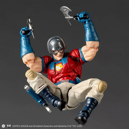 Pre-Order - DC Comics Amazing Yamaguchi Revoltech NR154 Peacemaker Action Figure