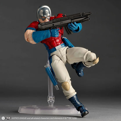 Pre-Order - DC Comics Amazing Yamaguchi Revoltech NR154 Peacemaker Action Figure
