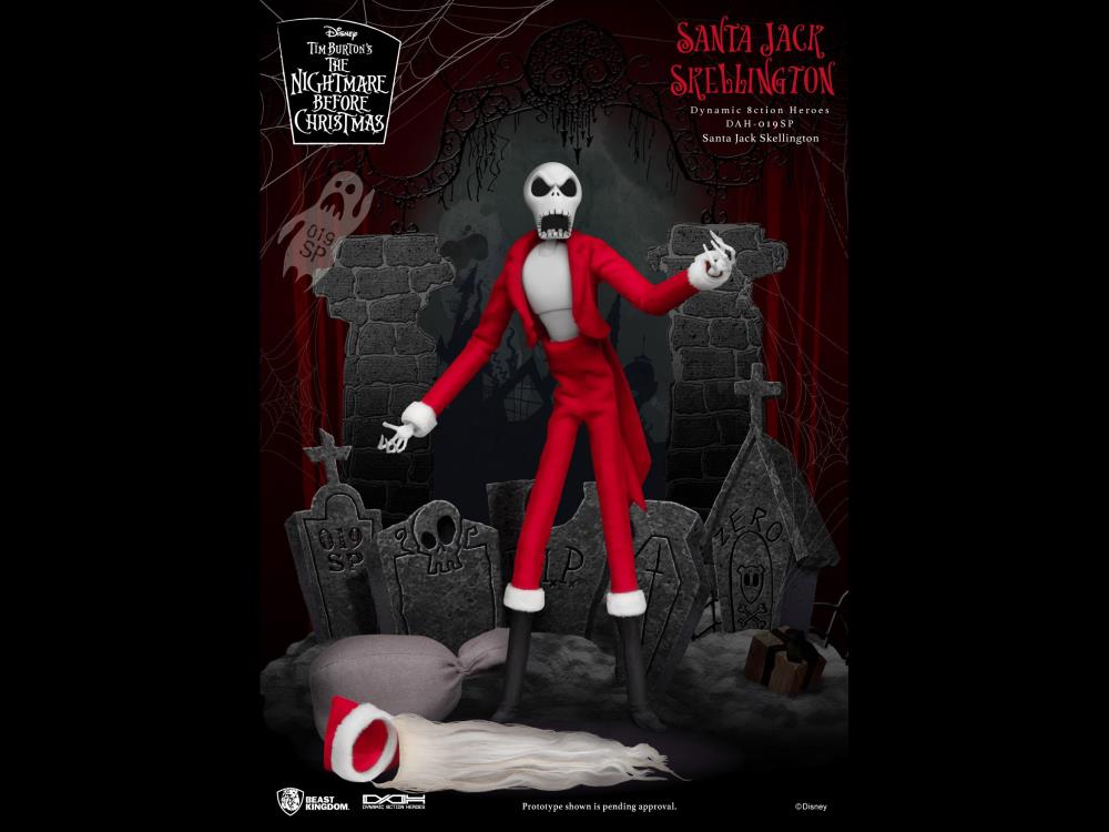 The Nightmare Before Christmas Dynamic 8ction Heroes DAH-019SP Santa Jack