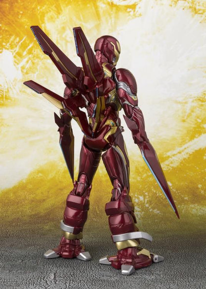 Avengers: Infinity War S.H.Figuarts Iron Man Mark L Action Figure With Nano-Weapon Set