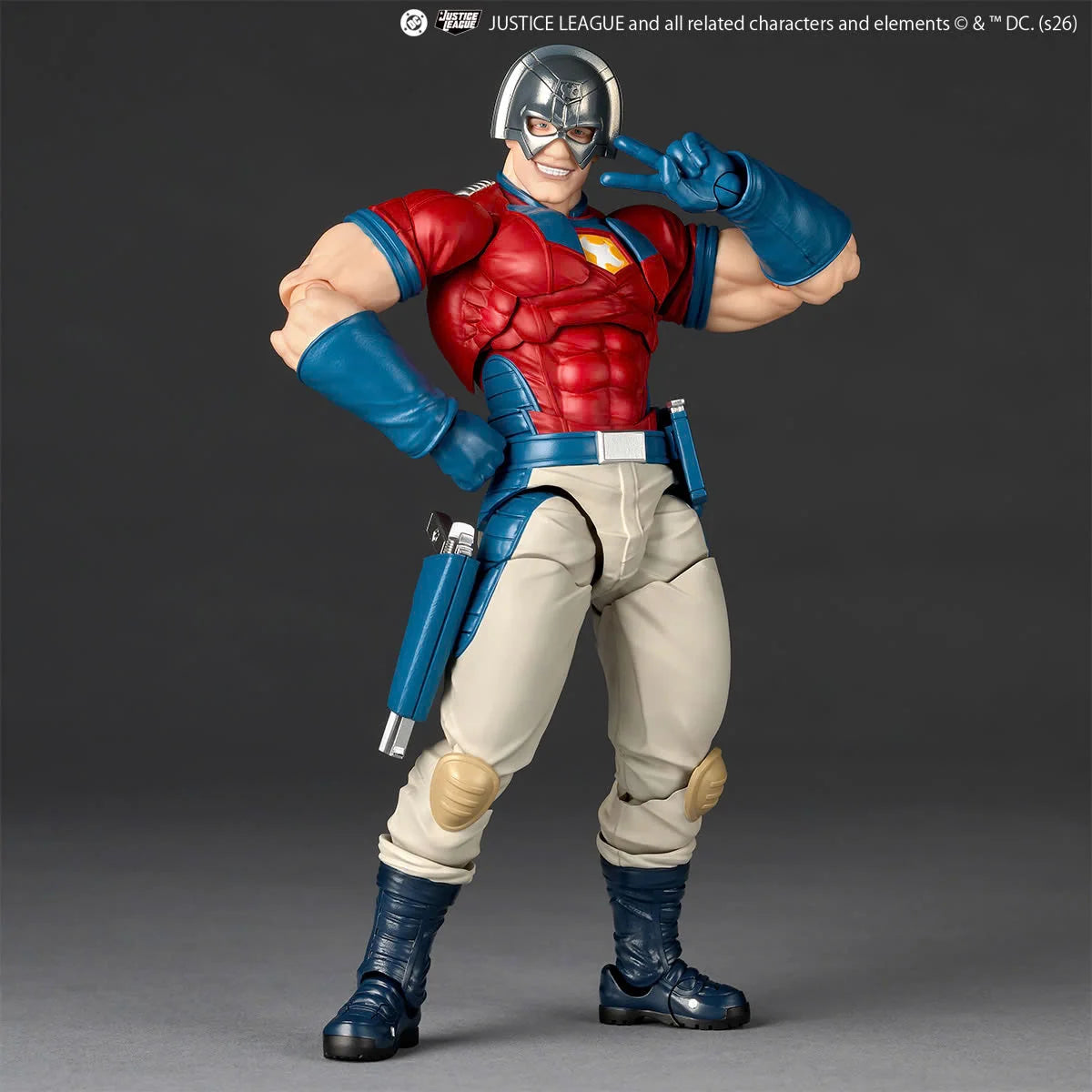 Pre-Order - DC Comics Amazing Yamaguchi Revoltech NR154 Peacemaker Action Figure