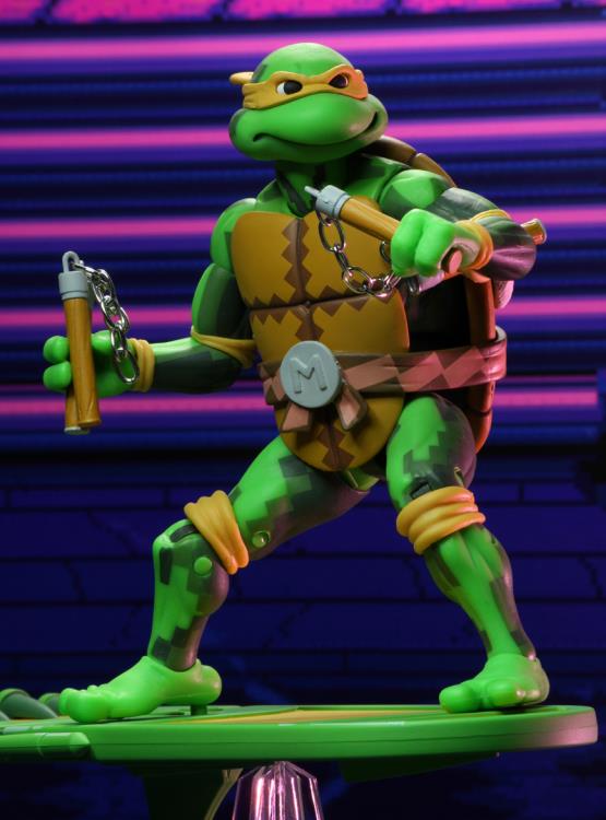 NECA Teenage Mutant Ninja Turtles: Turtles in Time Michelangelo Action Figure