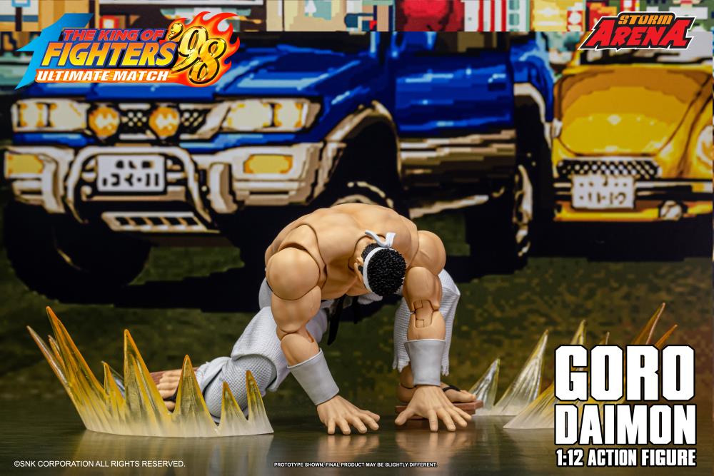 The King of Fighters '98 Ultimate Match Storm Arena Goro Daimon 1/12 Scale Action Figure