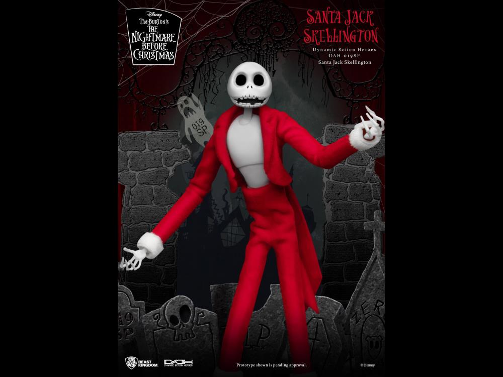 The Nightmare Before Christmas Dynamic 8ction Heroes DAH-019SP Santa Jack
