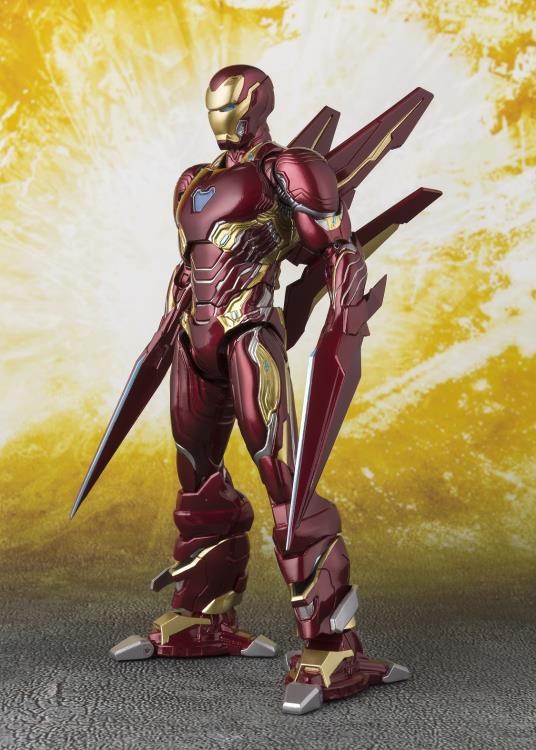 Avengers: Infinity War S.H.Figuarts Iron Man Mark L Action Figure With Nano-Weapon Set