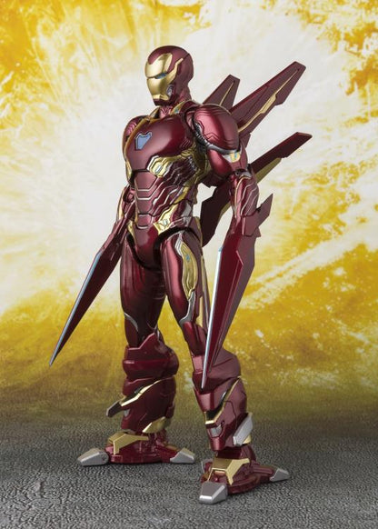Avengers: Infinity War S.H.Figuarts Iron Man Mark L Action Figure With Nano-Weapon Set