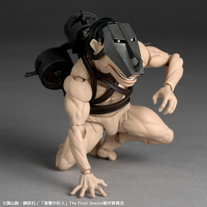 Pre-Order - Attack on Titan Amazing Yamaguchi Revoltech NR150 Cart Titan Action Figure