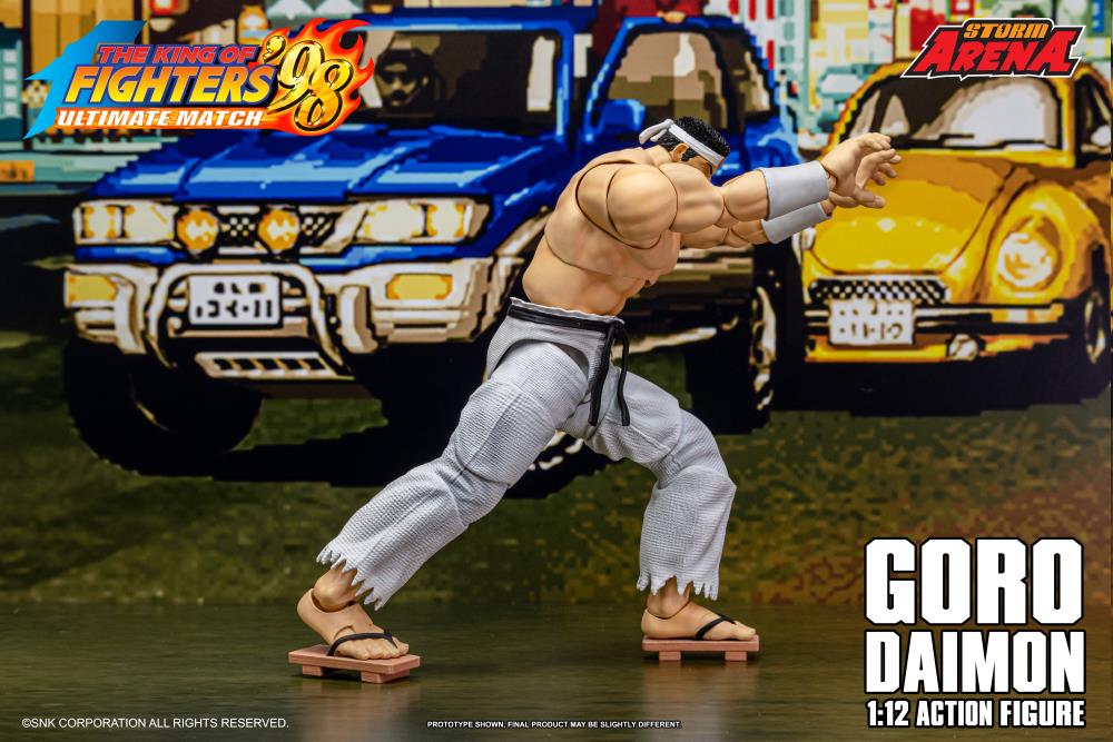 The King of Fighters '98 Ultimate Match Storm Arena Goro Daimon 1/12 Scale Action Figure