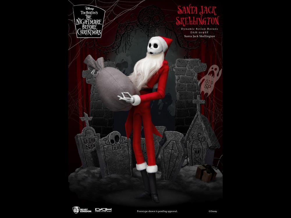 The Nightmare Before Christmas Dynamic 8ction Heroes DAH-019SP Santa Jack