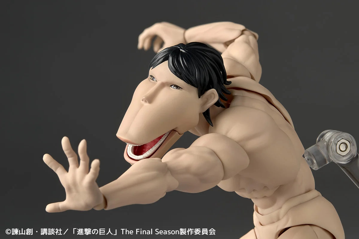 Pre-Order - Attack on Titan Amazing Yamaguchi Revoltech NR150 Cart Titan Action Figure