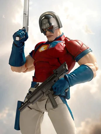 Pre-Order - DC Comics Amazing Yamaguchi Revoltech NR154 Peacemaker Action Figure