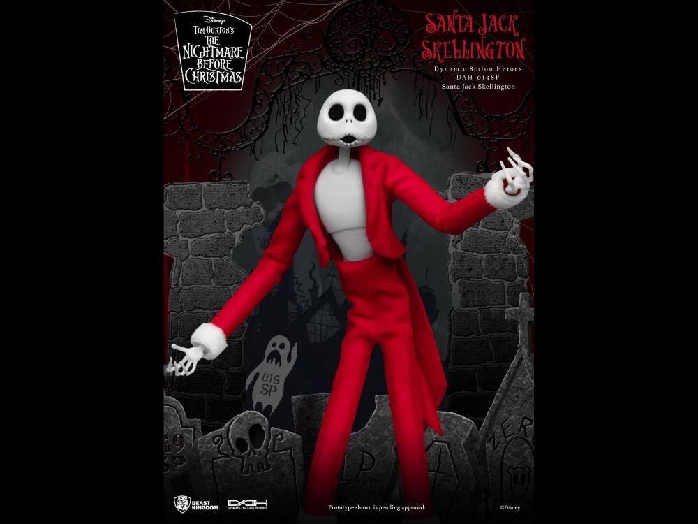 The Nightmare Before Christmas Dynamic 8ction Heroes DAH-019SP Santa Jack