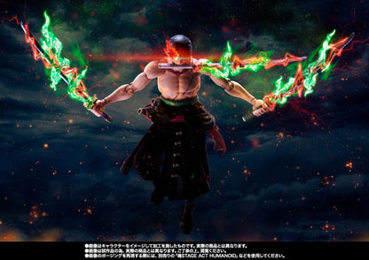 One Piece S.H.Figuarts Roronoa Zoro (The King of Hell) Exclusive Action Figure
