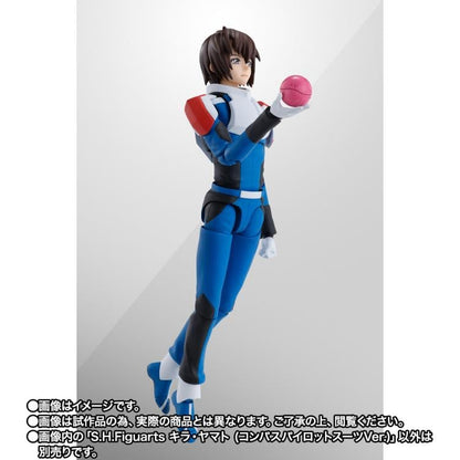 Mobile Suit Gundam SEED Freedom S.H.Figuarts Kira Yamato (Compass Pilot Suit Ver.) Action Figure