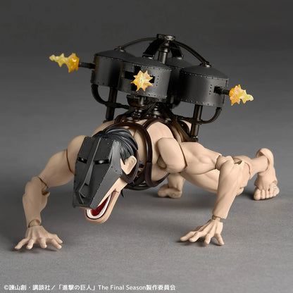 Pre-Order - Attack on Titan Amazing Yamaguchi Revoltech NR150 Cart Titan Action Figure